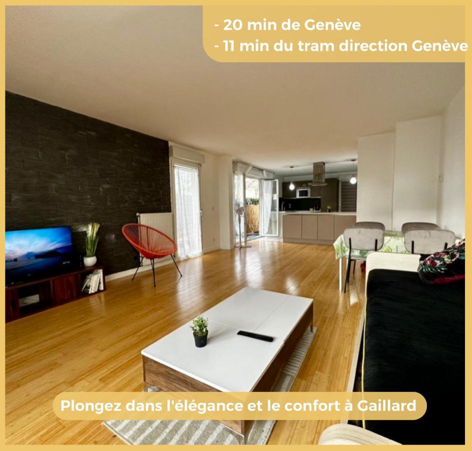 Appartement T4 Frontiere Geneve Gallard Gaillard Extérieur photo